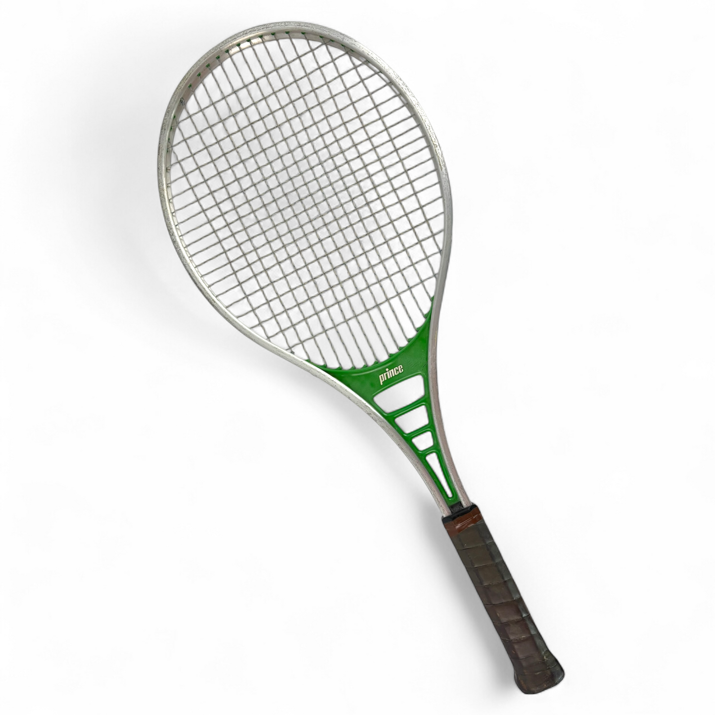 Vintage Green Tennis Racket