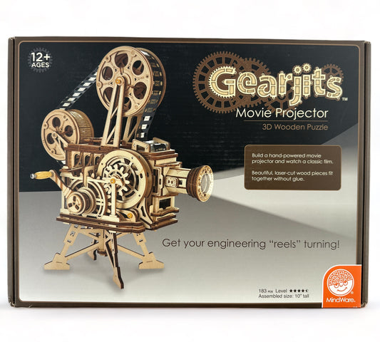 Movie Projector 3D Wooden Puzzle