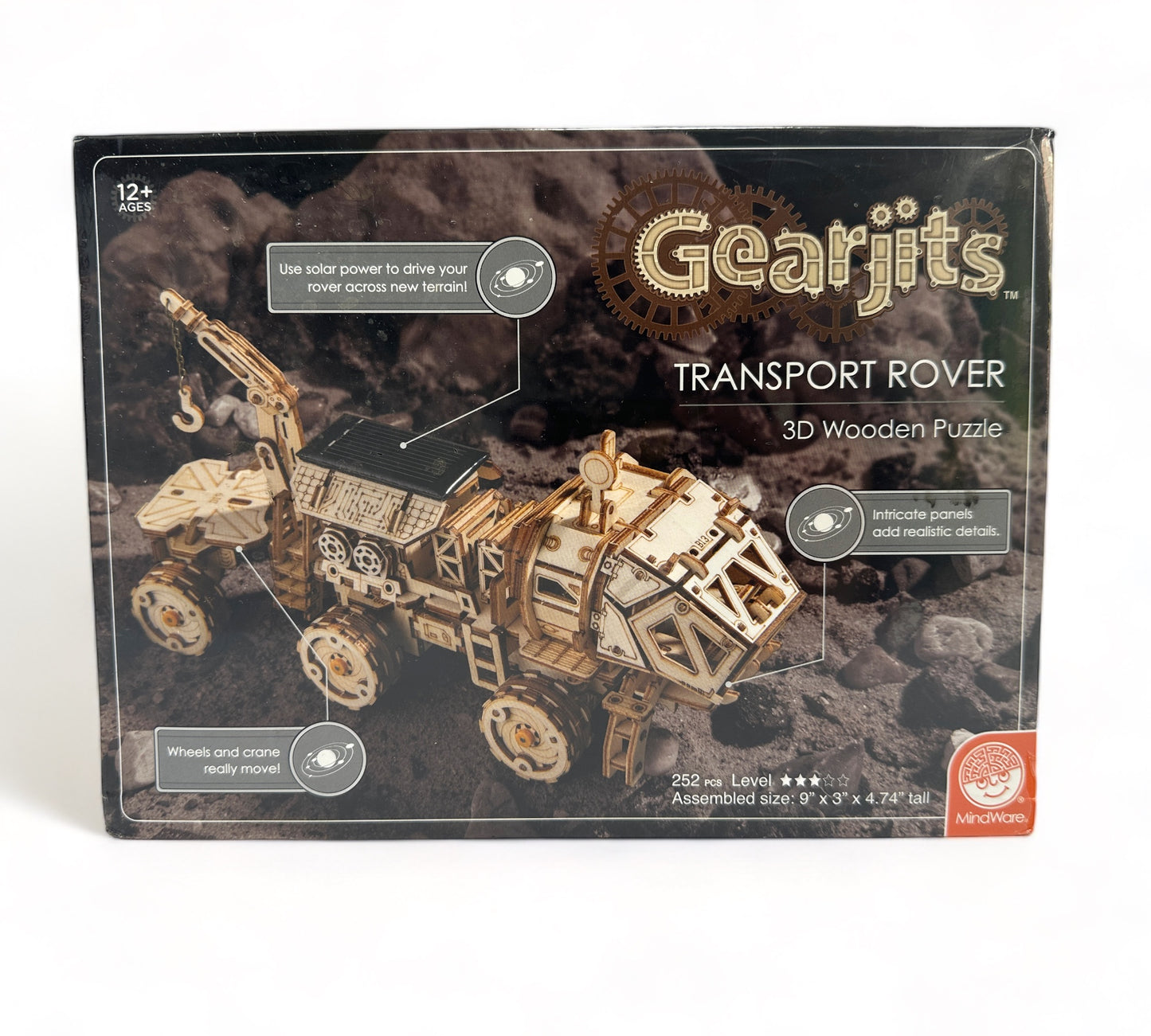 Transport Rover 3D Wooden Puzzle