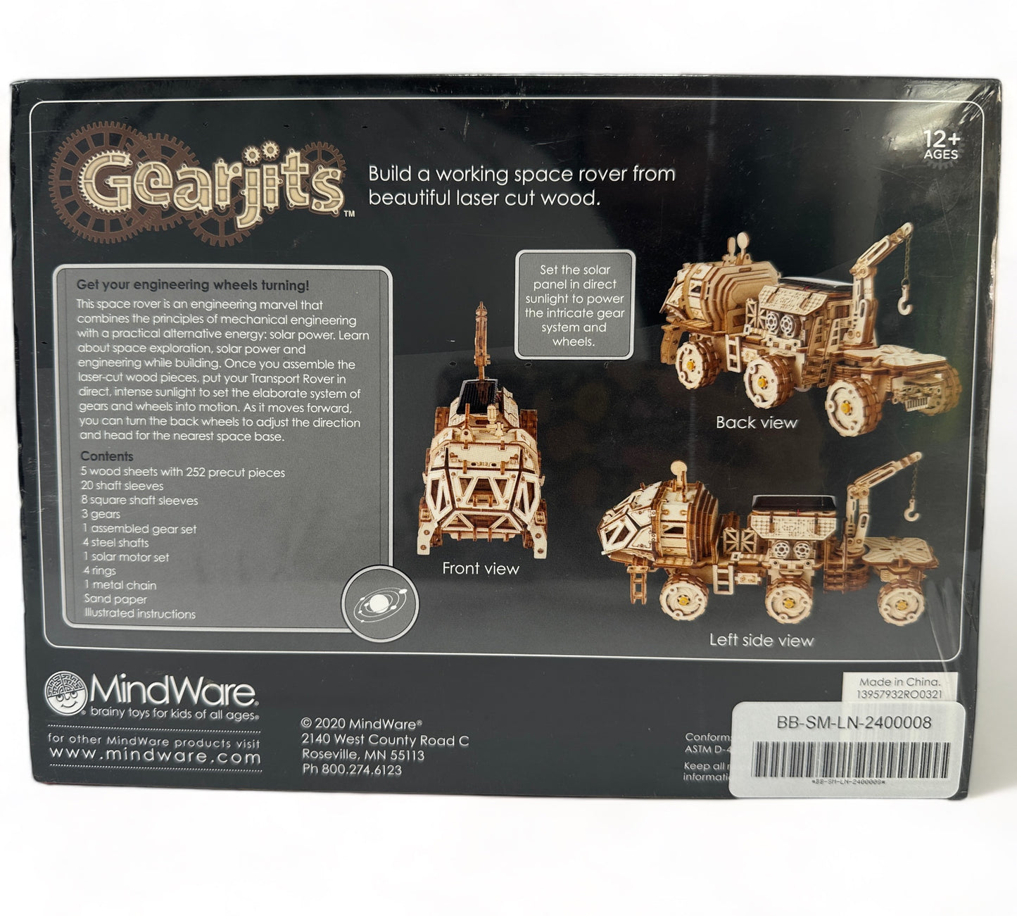 Transport Rover 3D Wooden Puzzle
