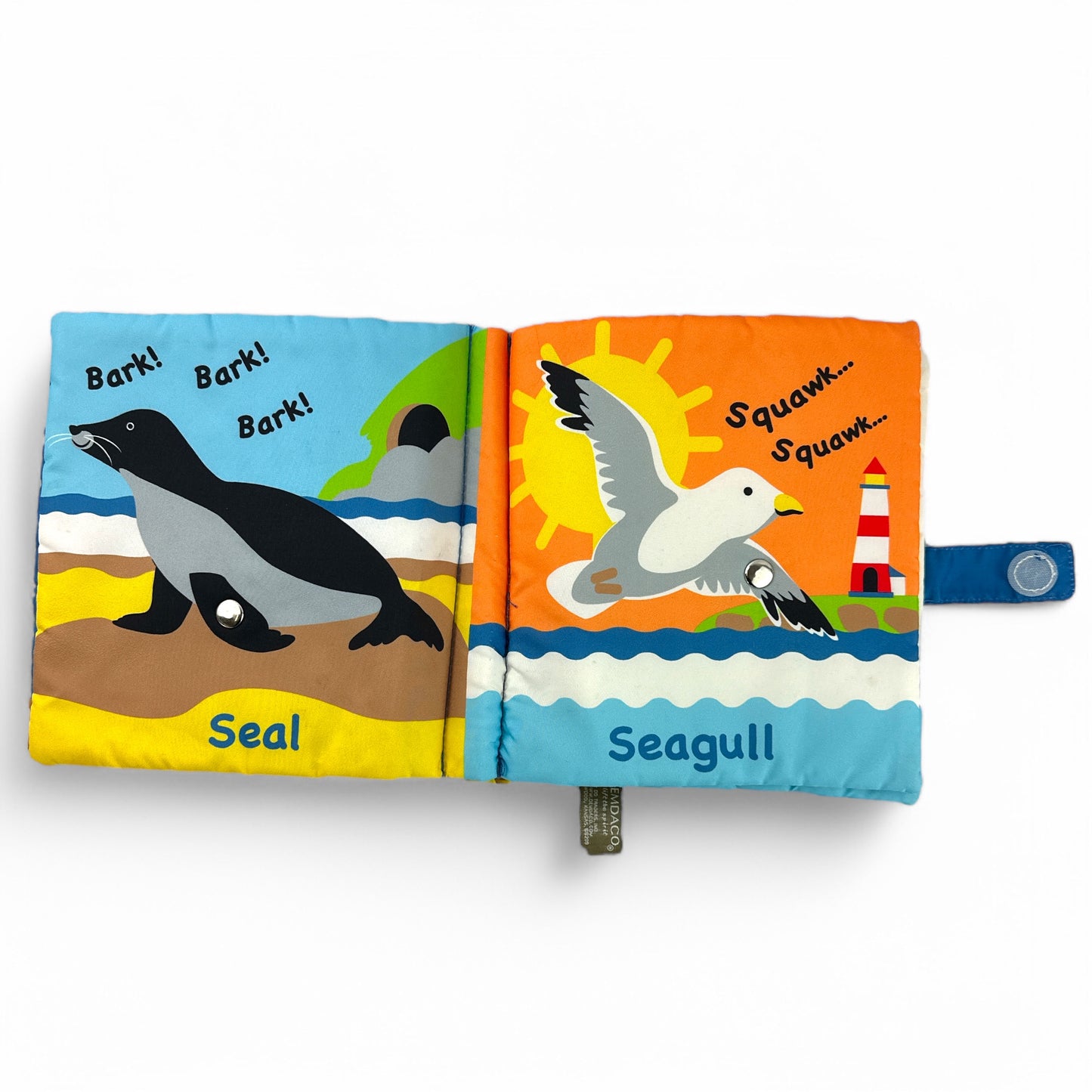 Swimming Ocean Friends Seashell Sea Blue Children's Musical Soft Toy Books