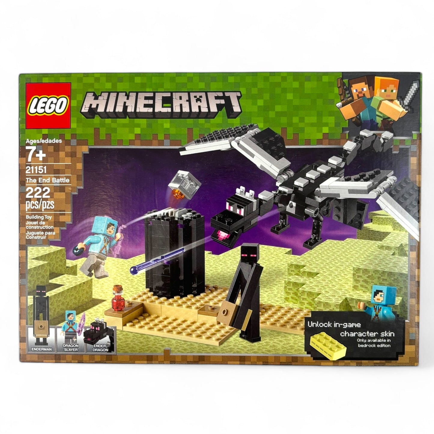 Lego Minecraft Crafting Box