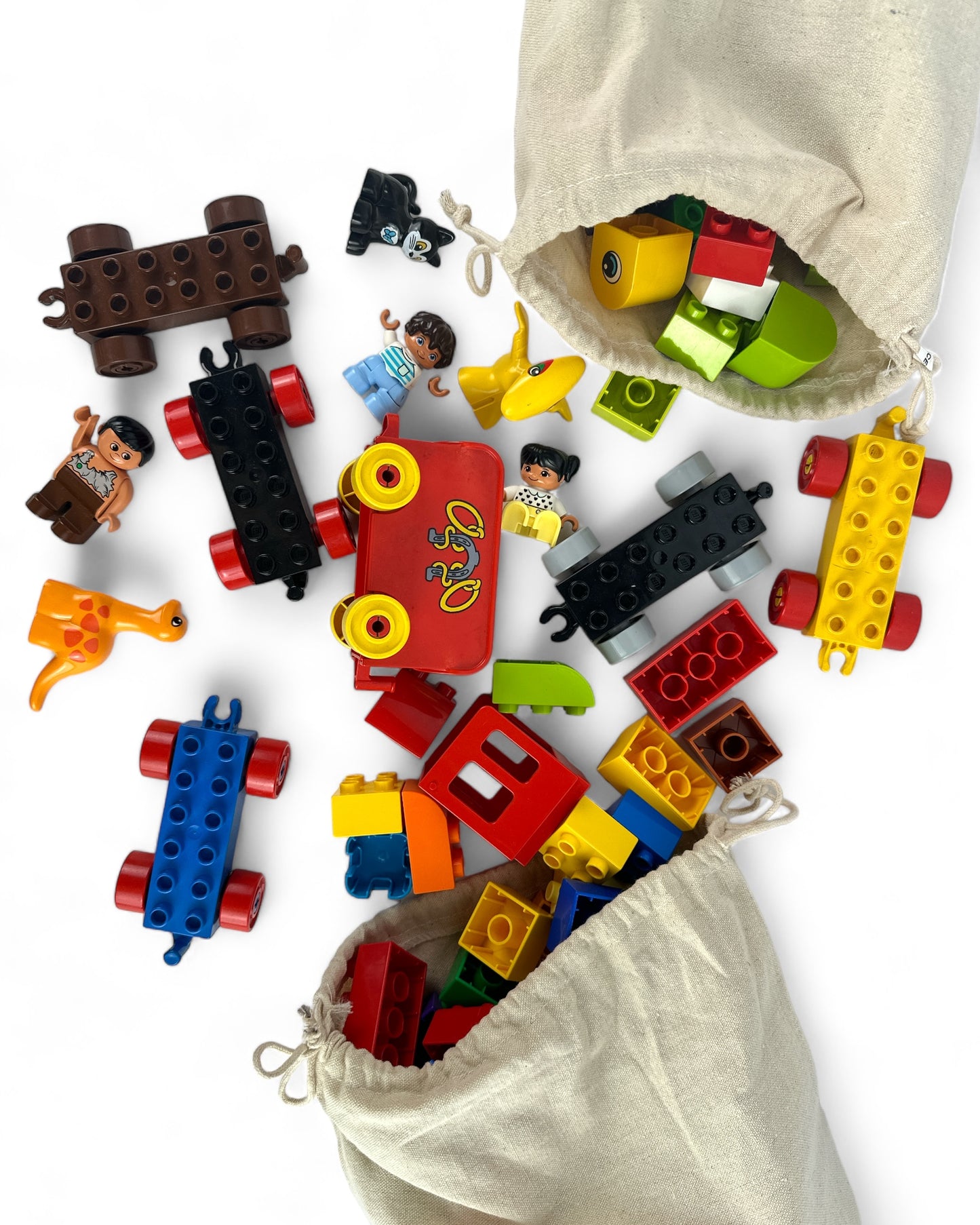 Duplos Mix and Match Blocks with Animal Train Set