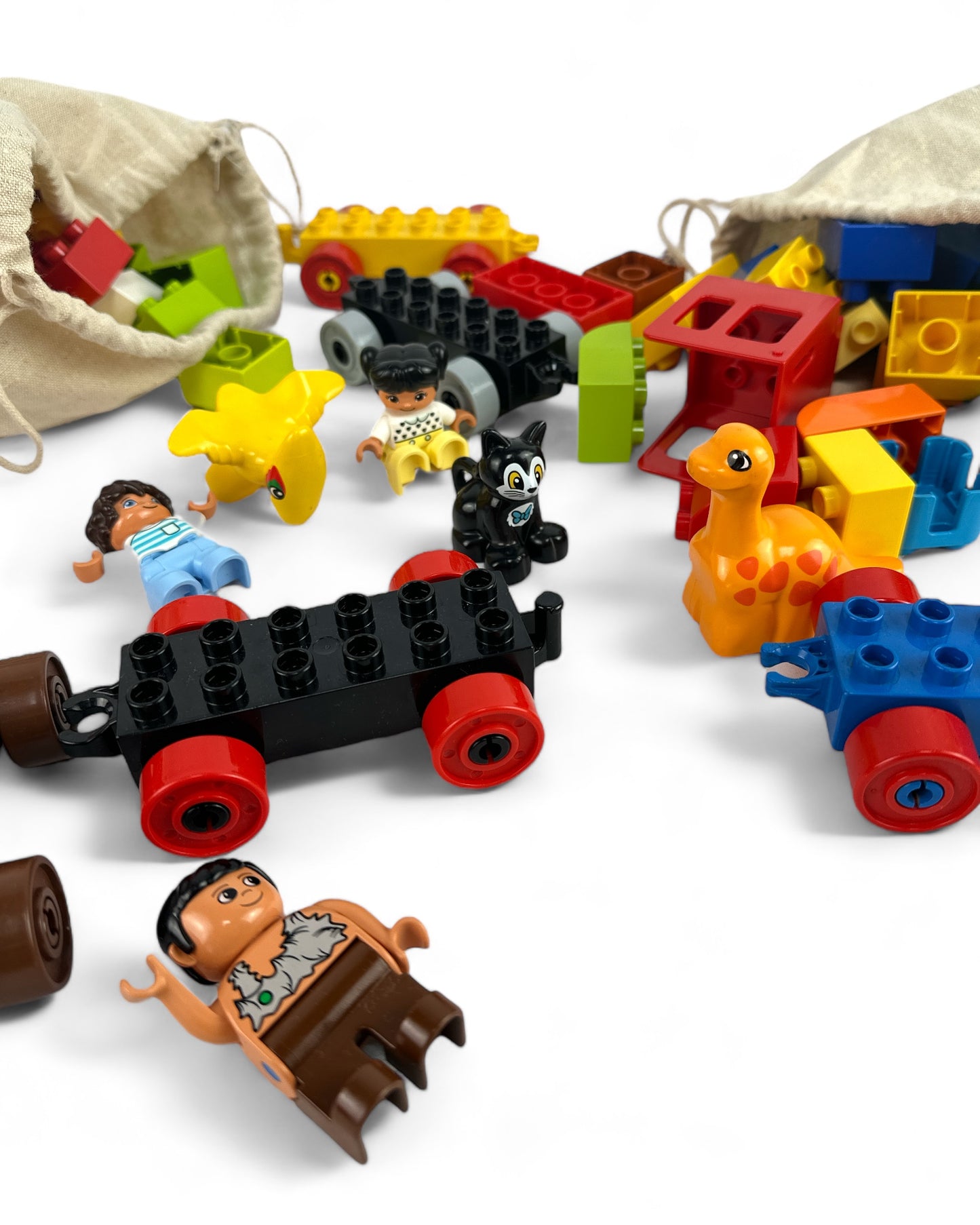 Duplos Mix and Match Blocks with Animal Train Set
