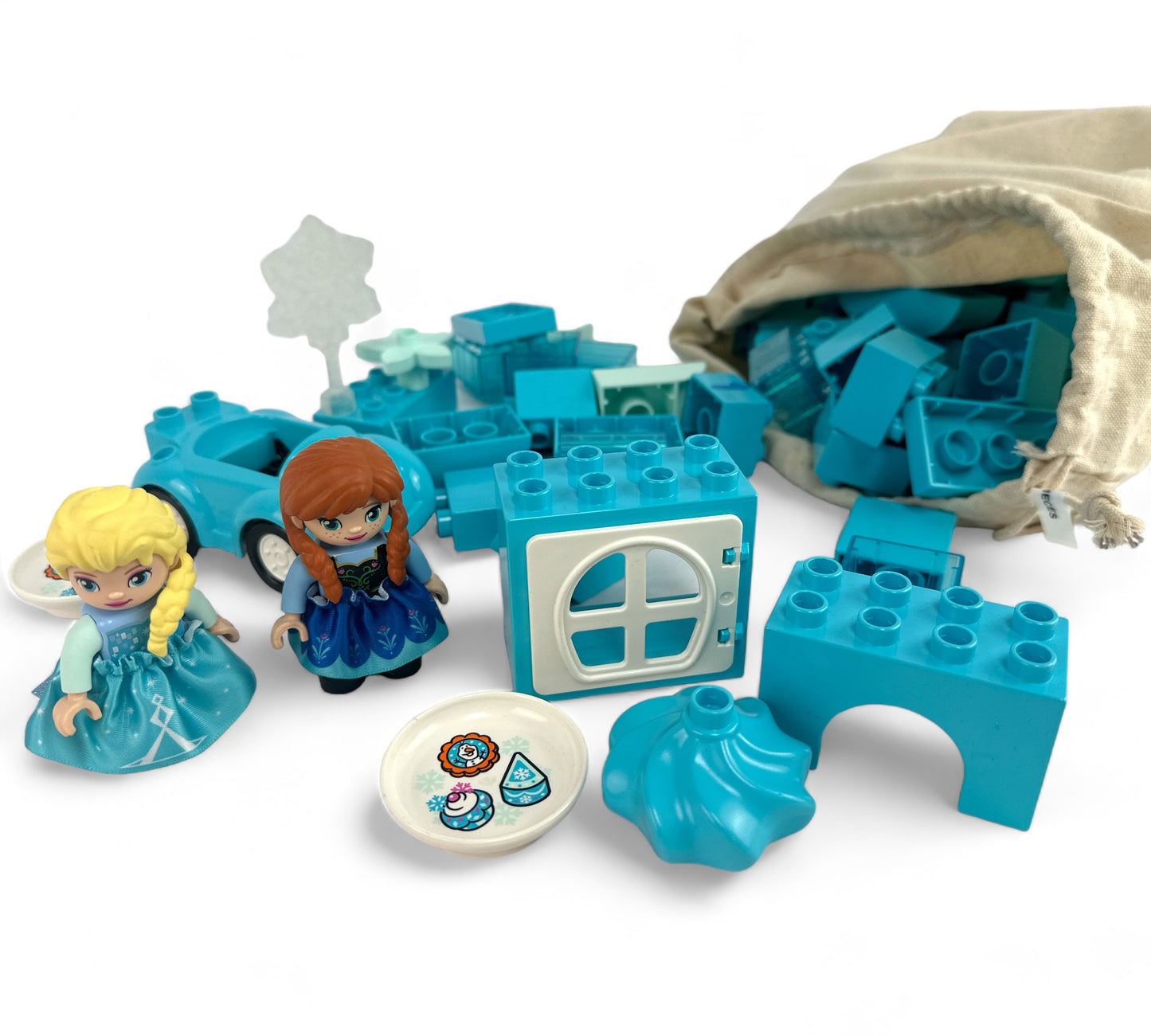 Duplos Mix and Match Frozen Play Set