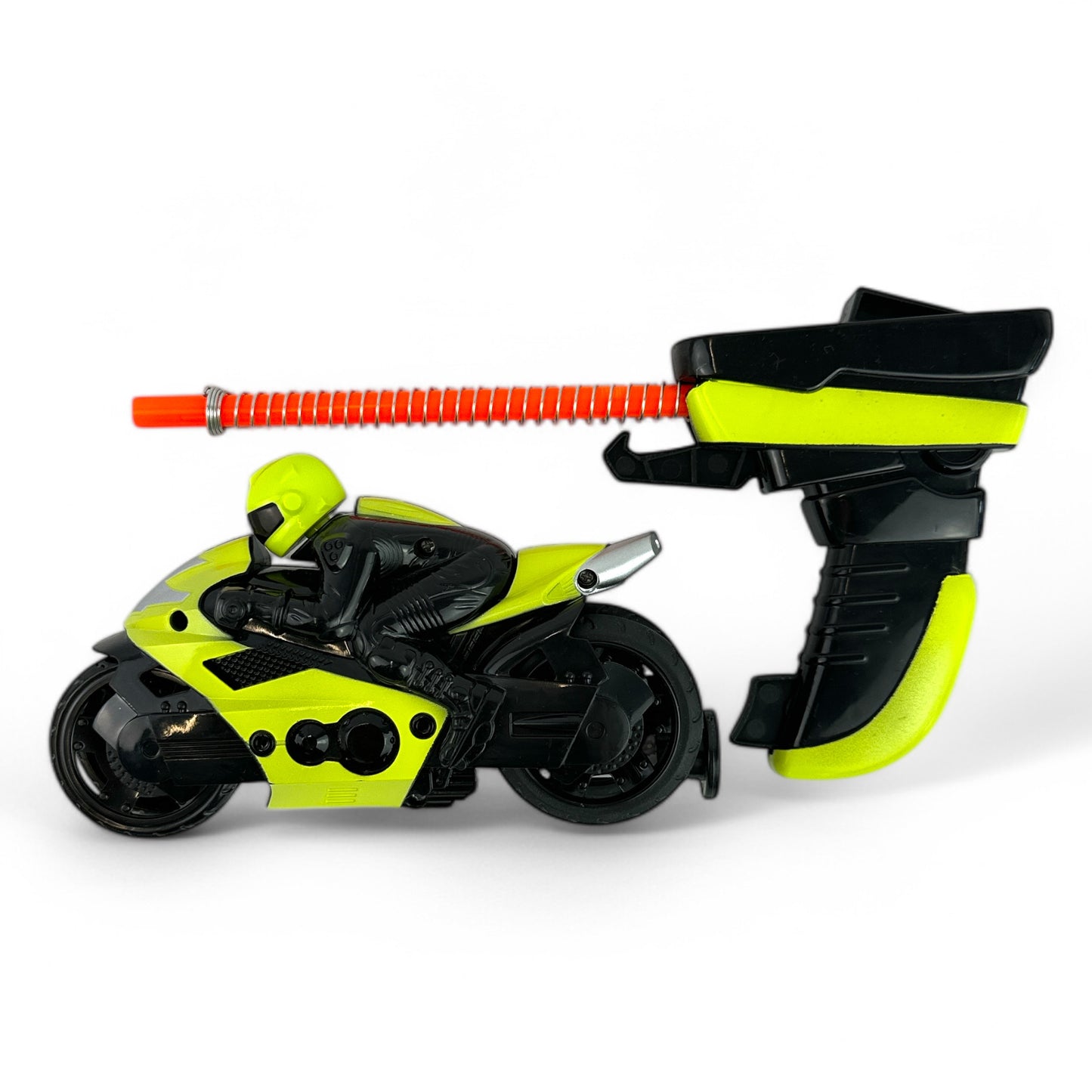 Super Street Bike Racer & High Speed Launcher - Green