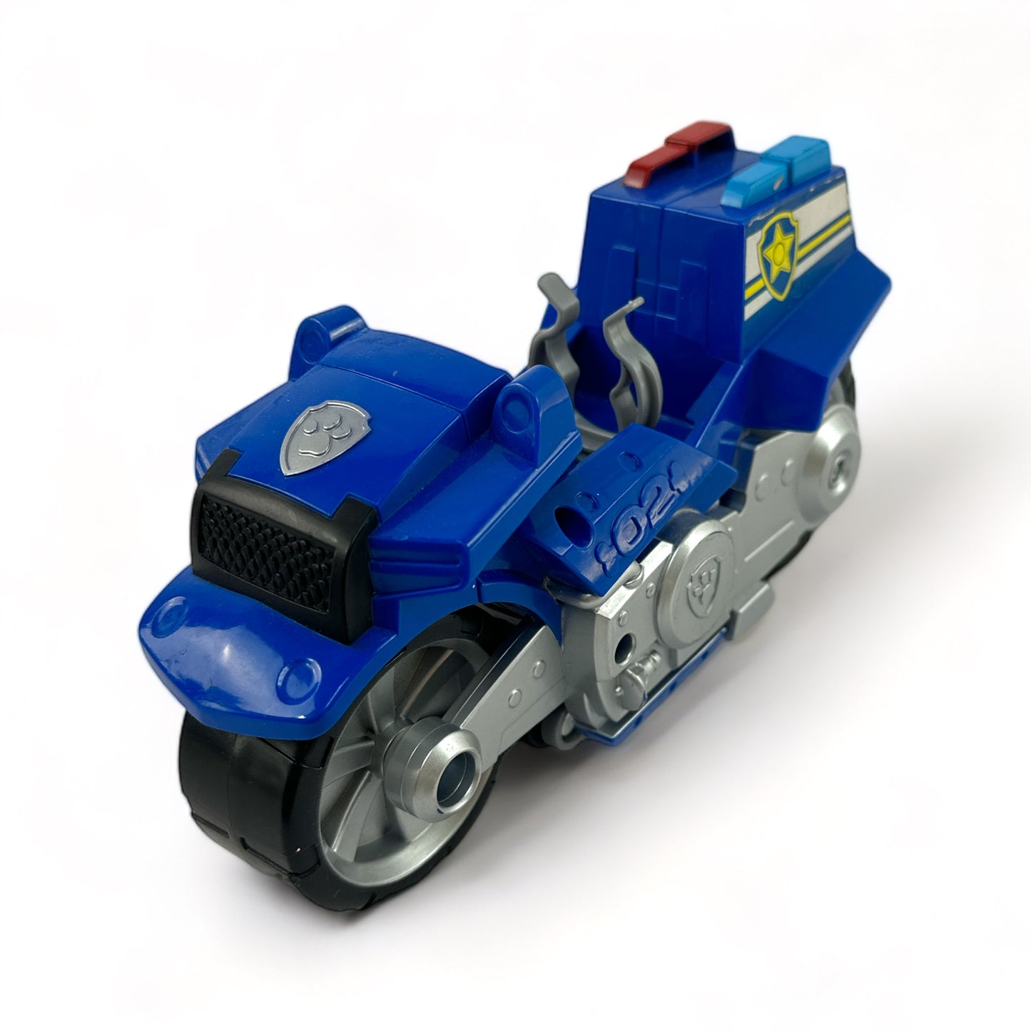 Moto Pups Chase's Deluxe Pull Back Motorcycle Vehicle with Wheelie Feature