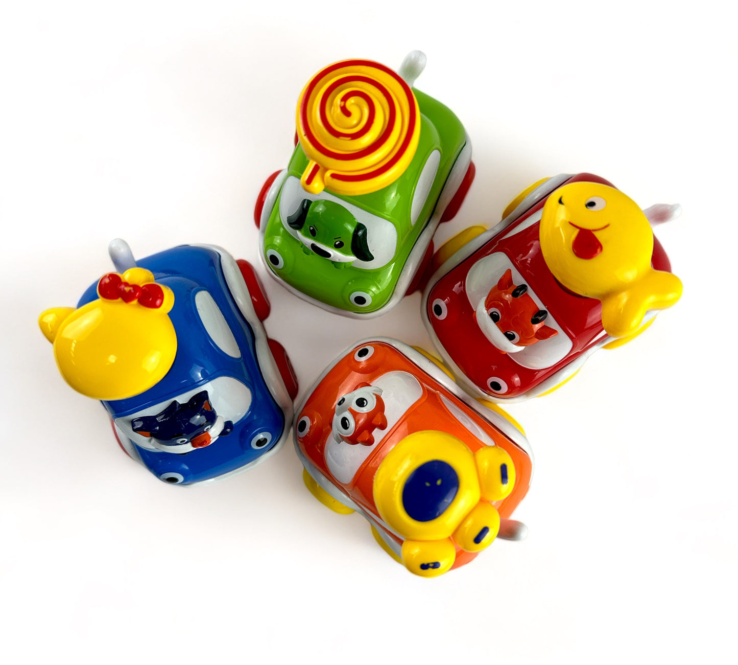 Baby Animal Car Toys Toddler Press and Go