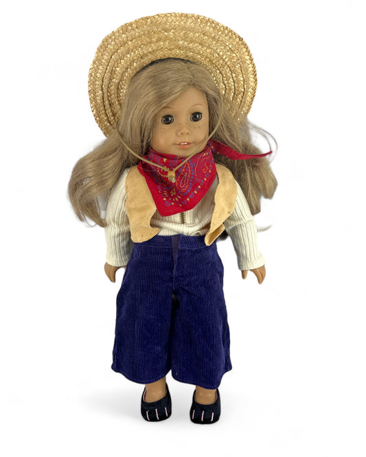 American Girl Doll Cowgirl Dress Up with Other Accessories