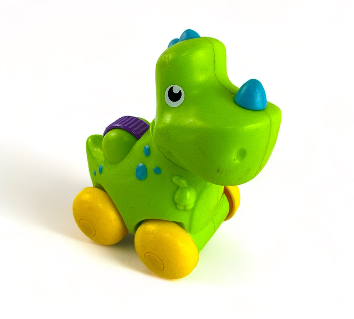 Green Dinosaur Rolling Clicker Pal Toy