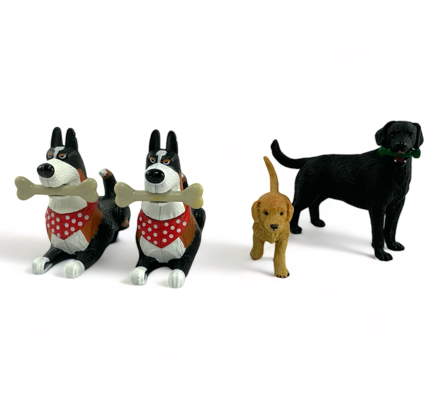 Dog Figurines 4 Pack