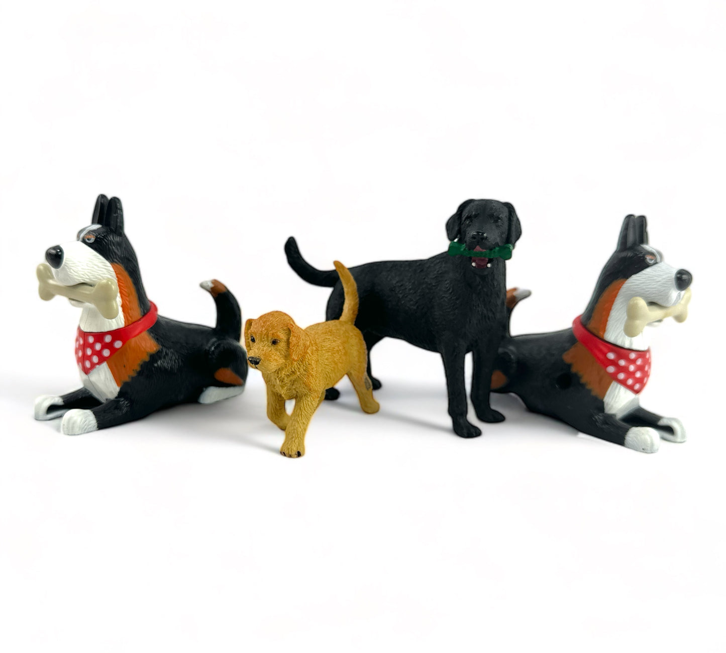 Dog Figurines 4 Pack