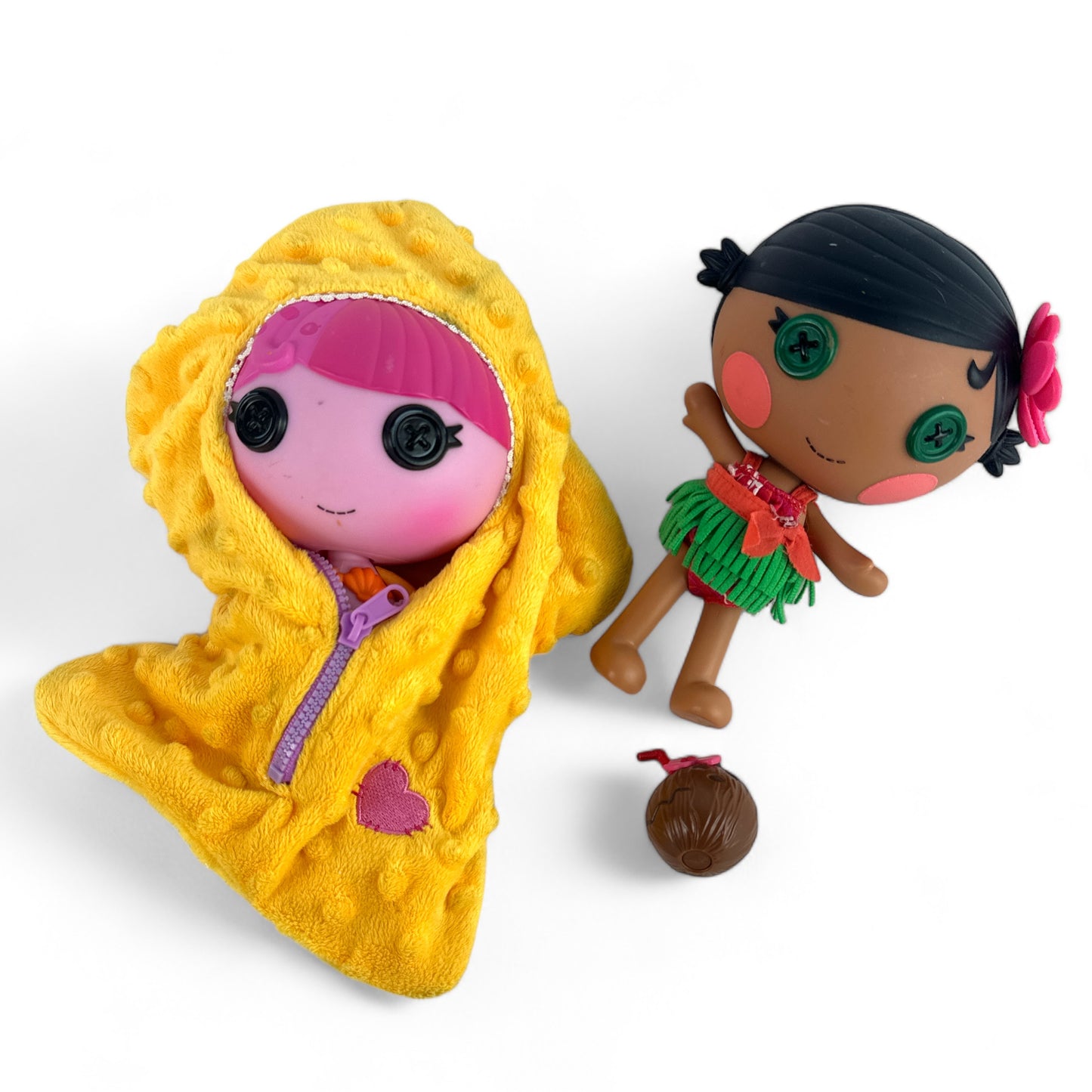 Lalaloopsy Mango Kiwi Tiki and Mermaid In Starfish Costume Doll Set