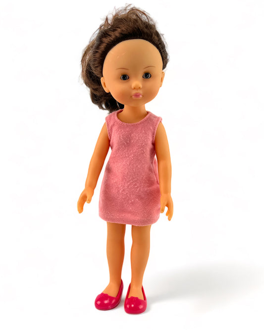 Doll in Pink Dress