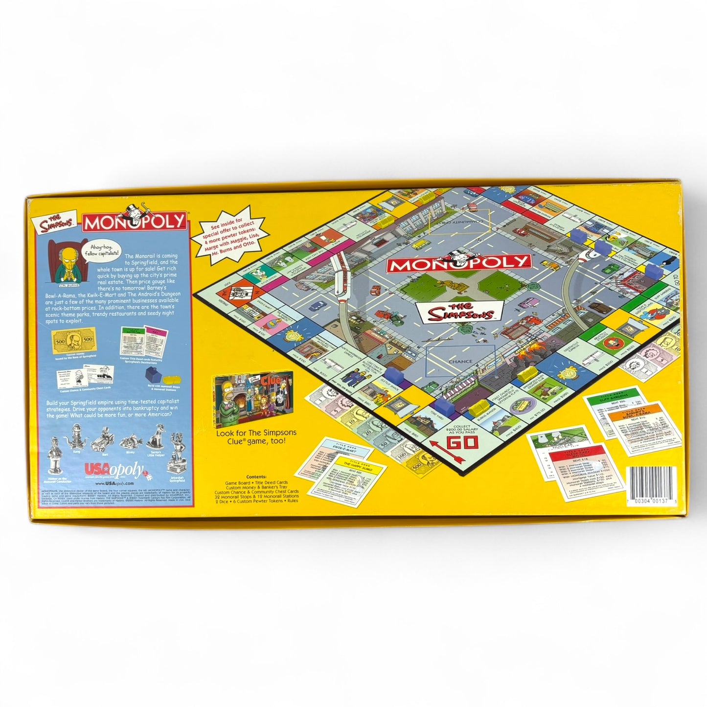Simpsons Monopoly Game