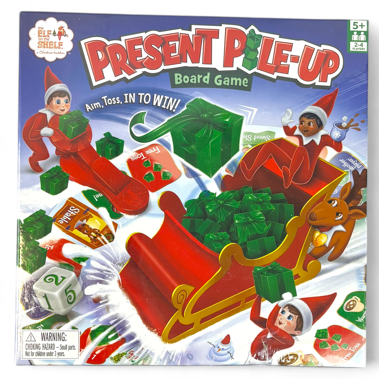 Present Pile-Up Board Game