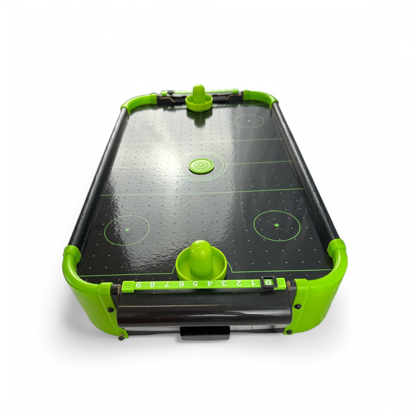 Neon Wooden Tabletop AIR Hockey Game