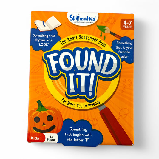 Found It! Indoor Scavenger Hunt