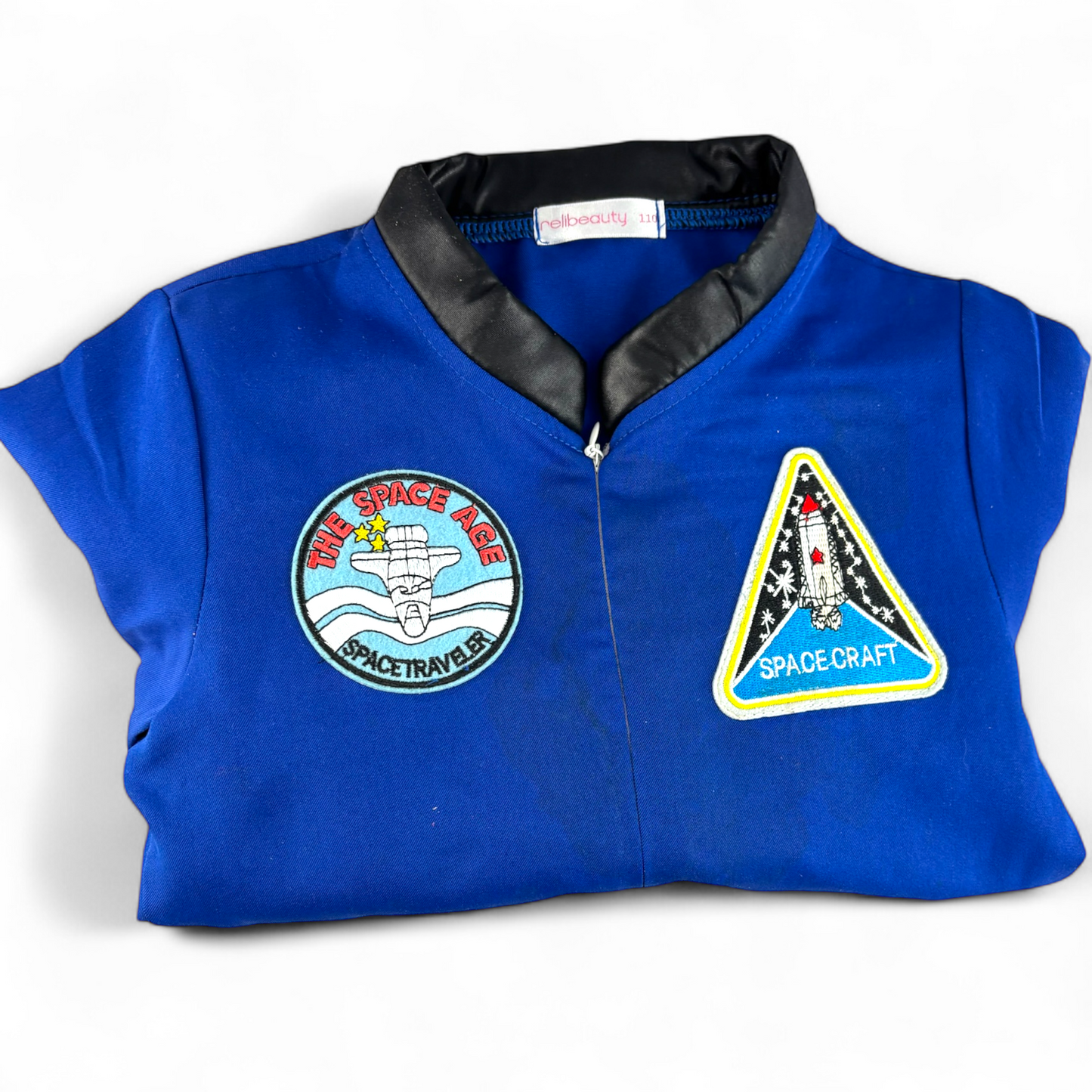 Blue Jr. Flight Suit Kids Costume