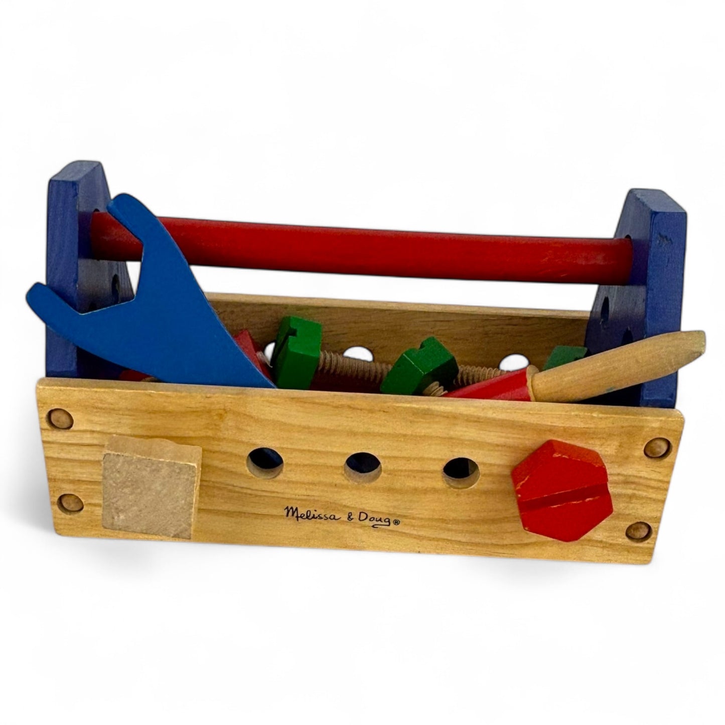 Wooden Take-Along Tool Kit