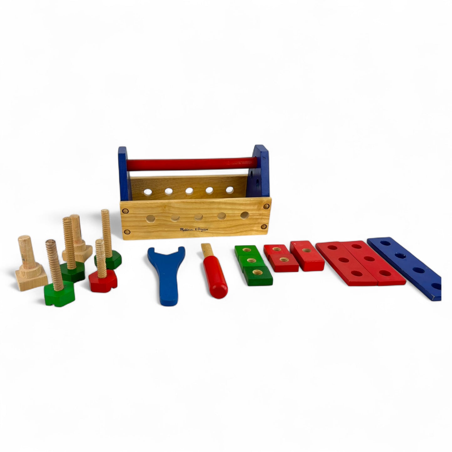 Wooden Take-Along Tool Kit