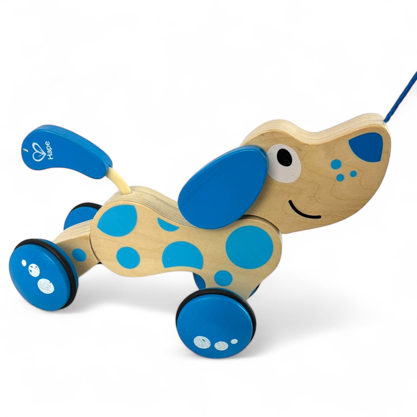 Walk-A-Long Puppy Wooden Pull Toy