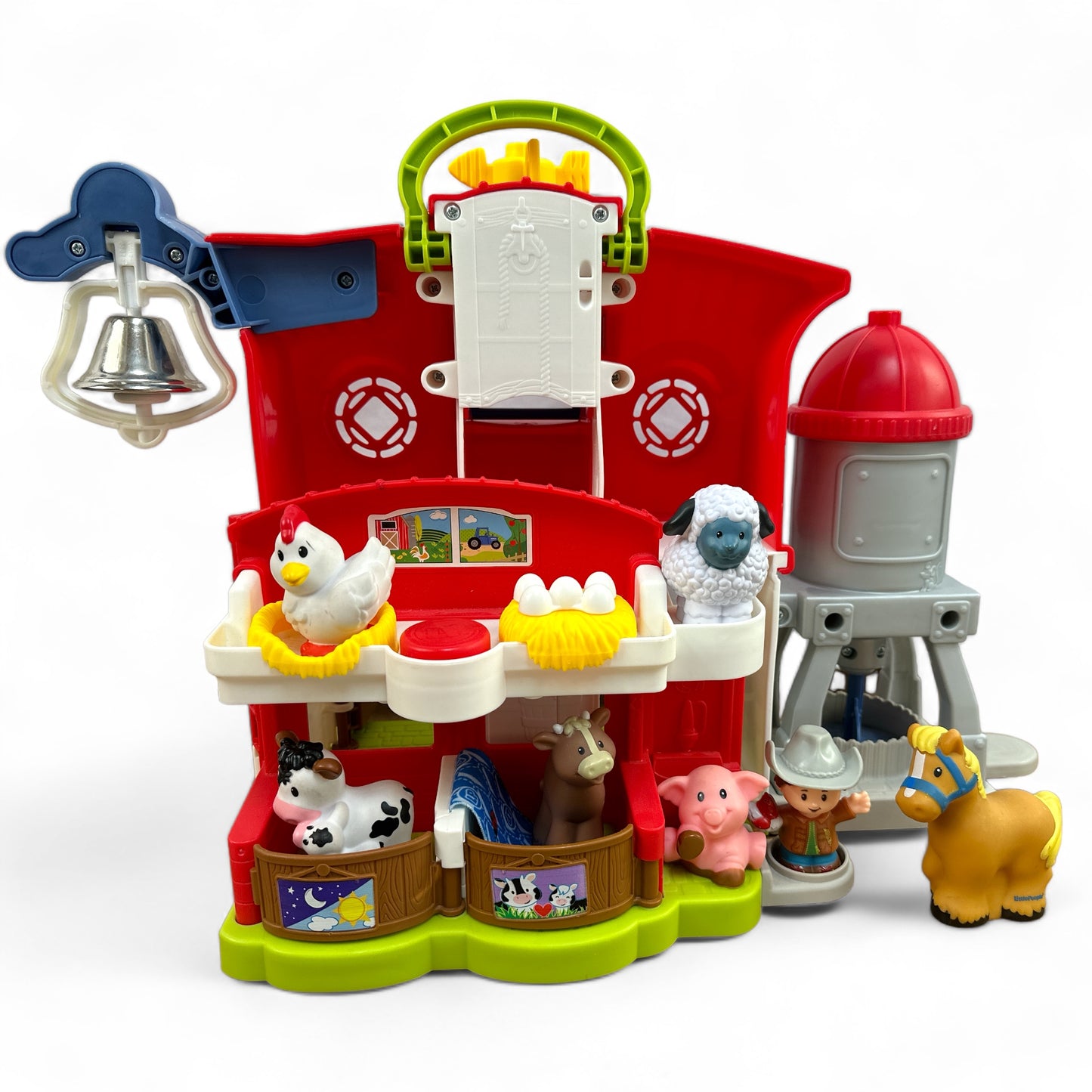 Little People Caring for Animals Farm Interactive Playset