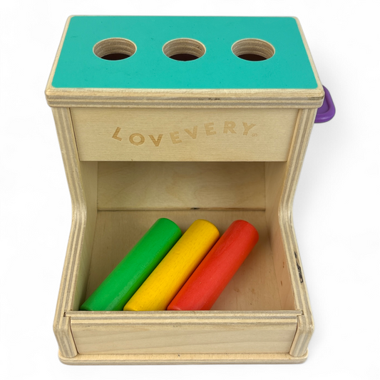 Wooden Peg Drop Wooden Baby Toy