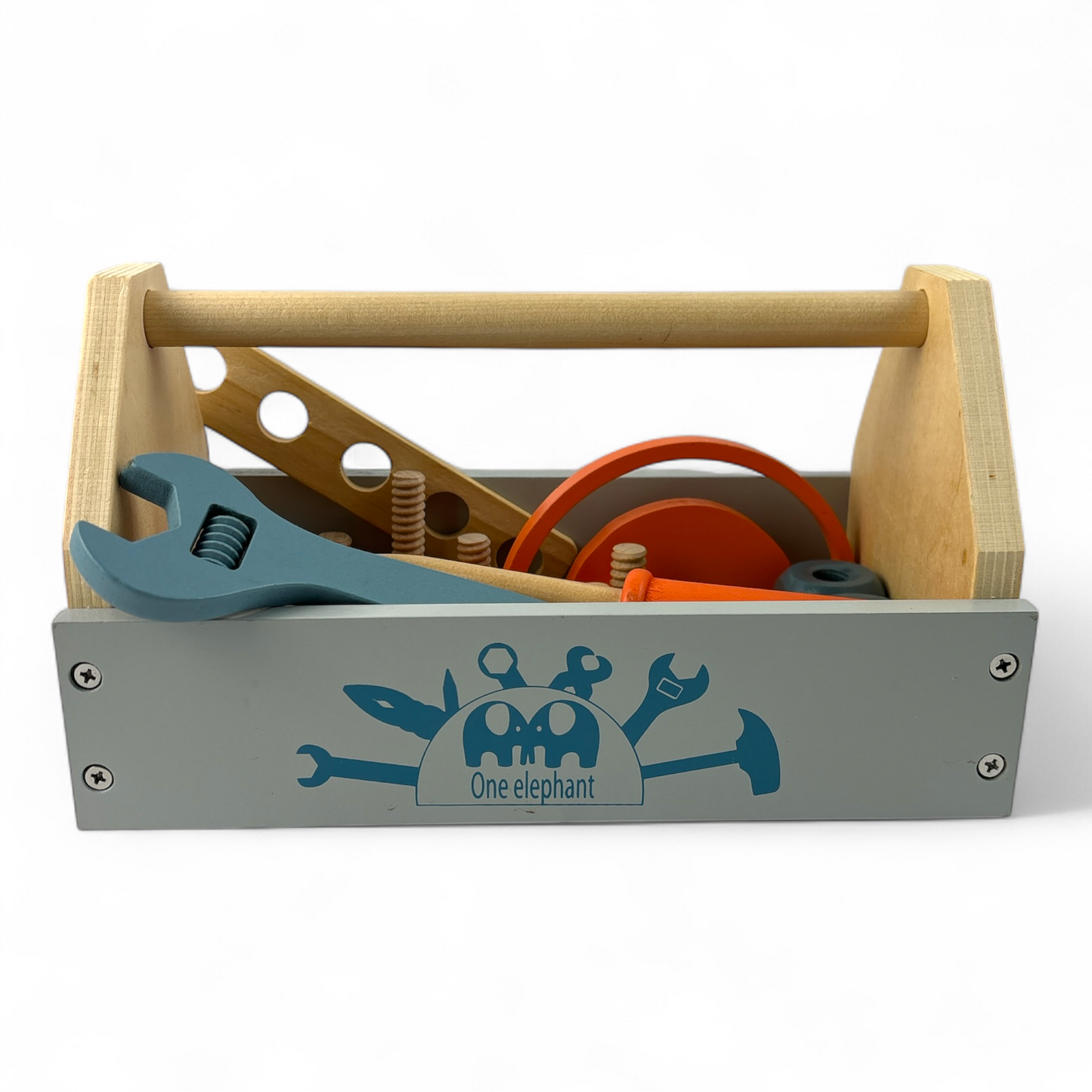 Wooden Tool Box for Toddlers
