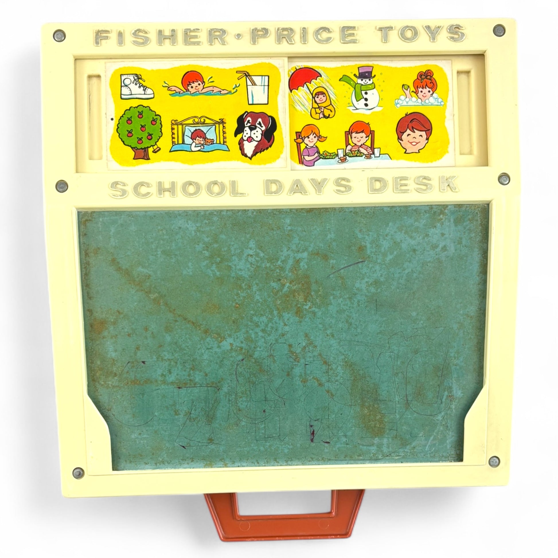 School Days Desk with Letter Tray and Stencils