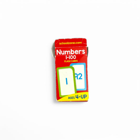 Numbers 1-100 Flash Cards