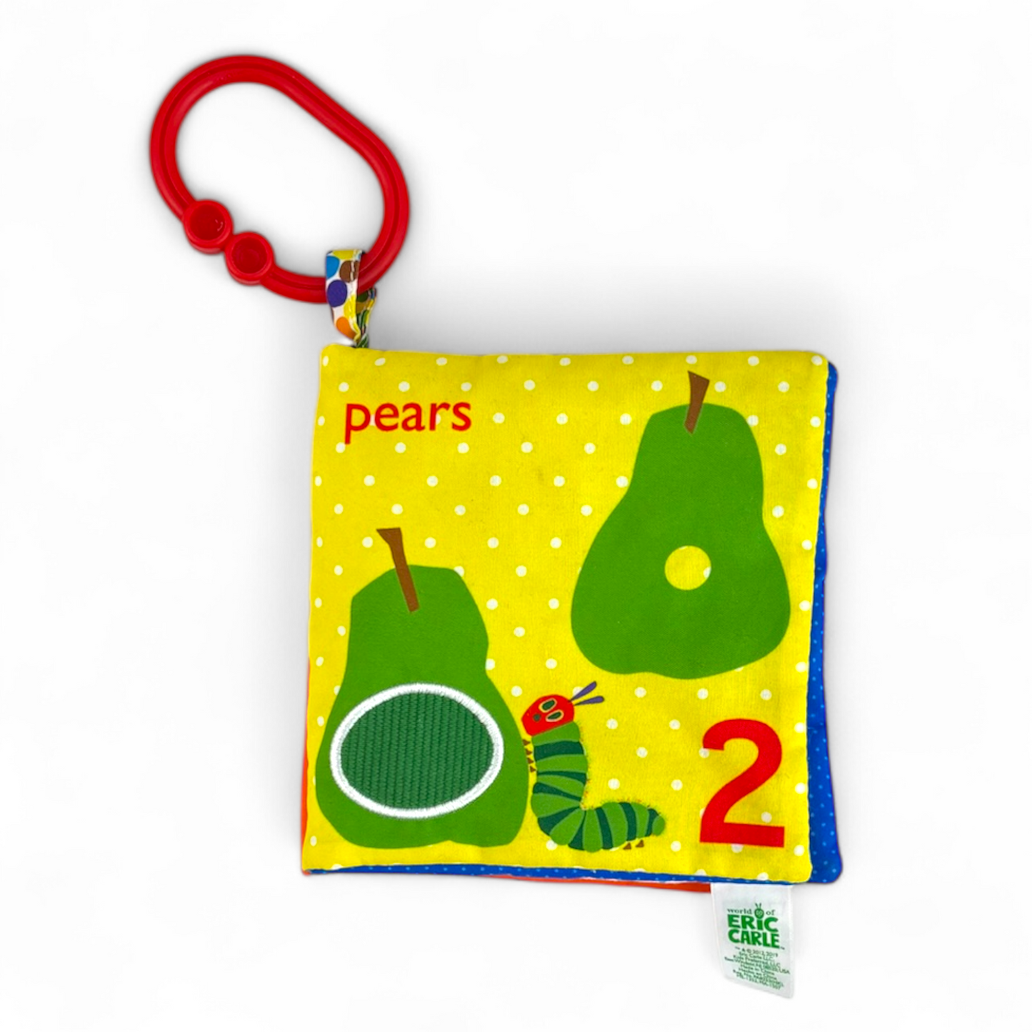 Hungry Caterpillar Soft Book - White