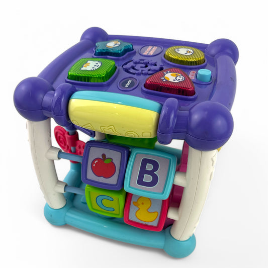 Busy Learners Activity Cube (Purple)
