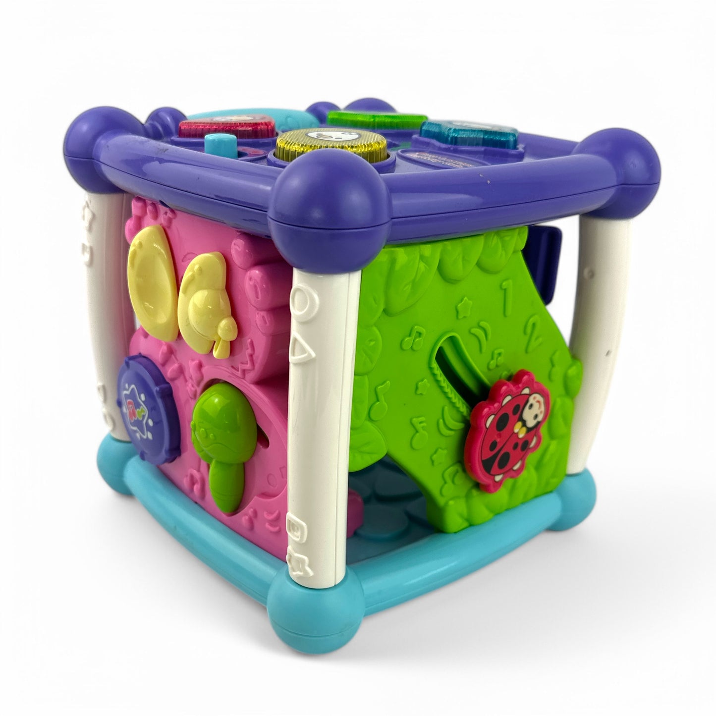 Busy Learners Activity Cube (Purple)