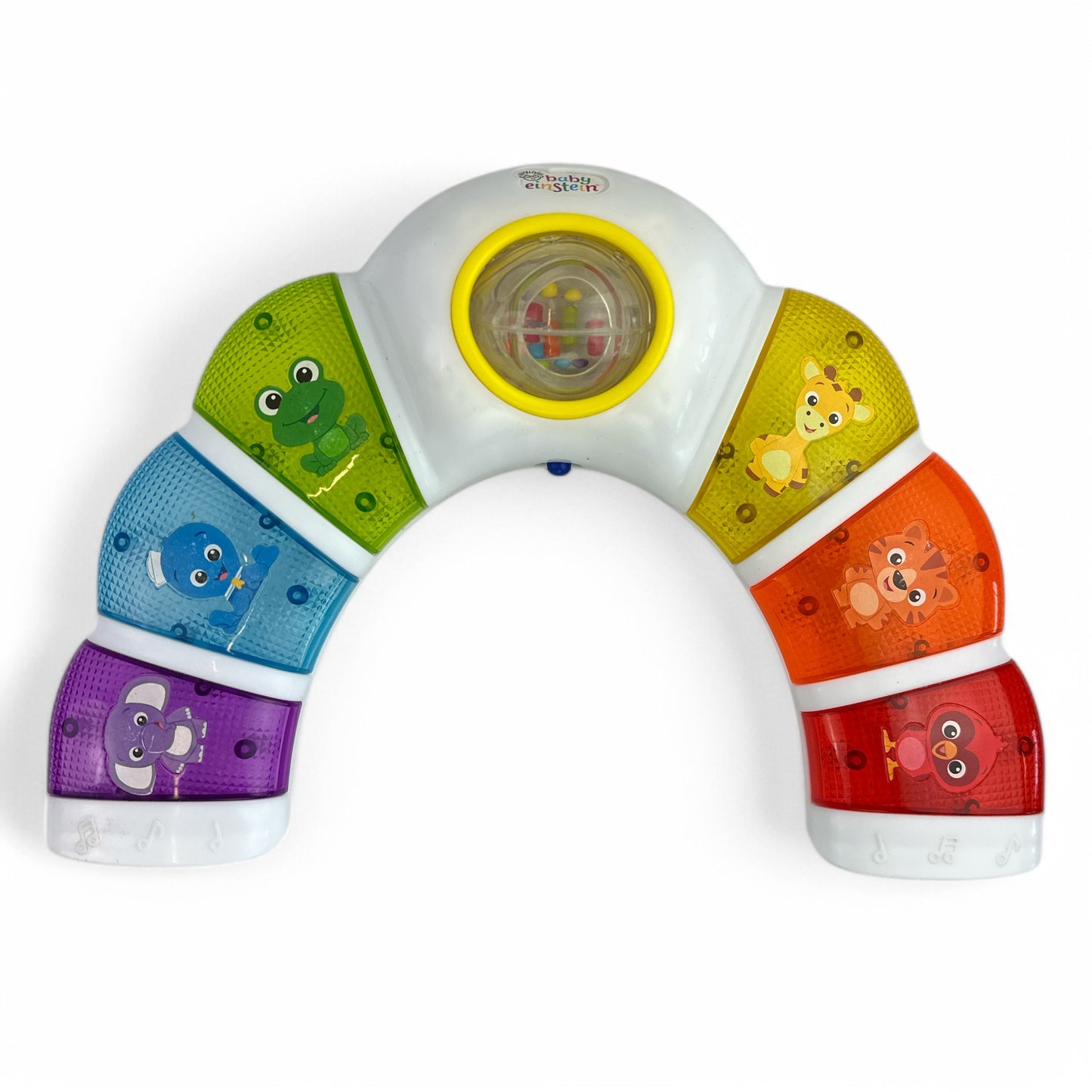 Glow & Discover Light Bar Musical Toy, Activity Station, Sitting Up and Tummy Time Toy, Color and Animal Learning Toy