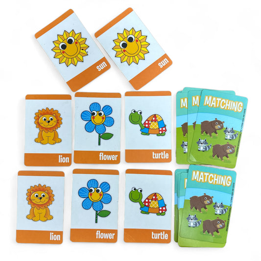 Animal Matching Card Game