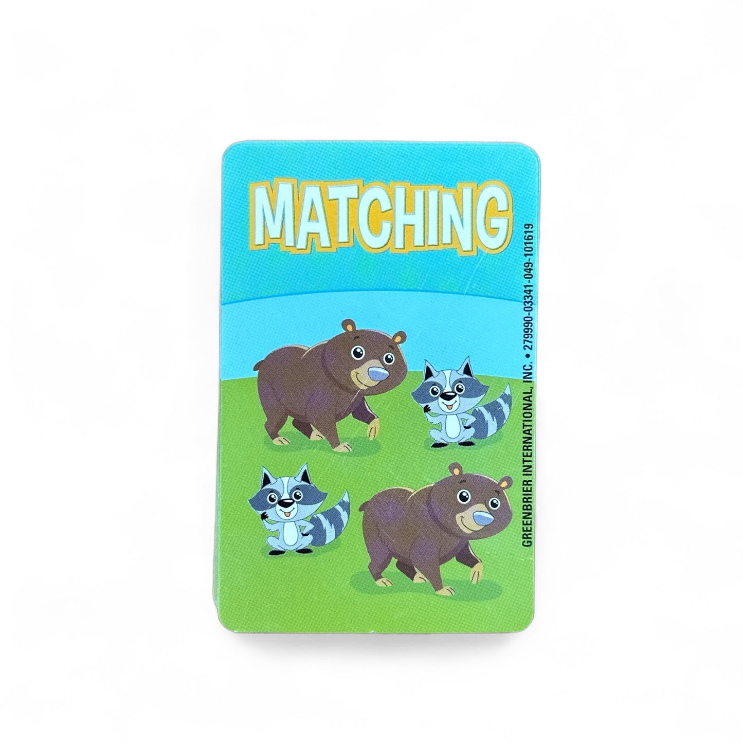 Animal Matching Card Game