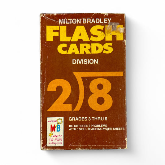 Division Flash Cards
