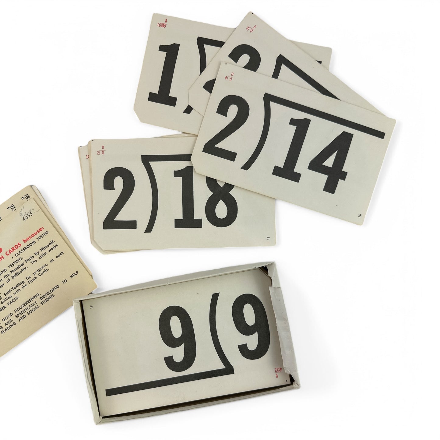 Division Flash Cards