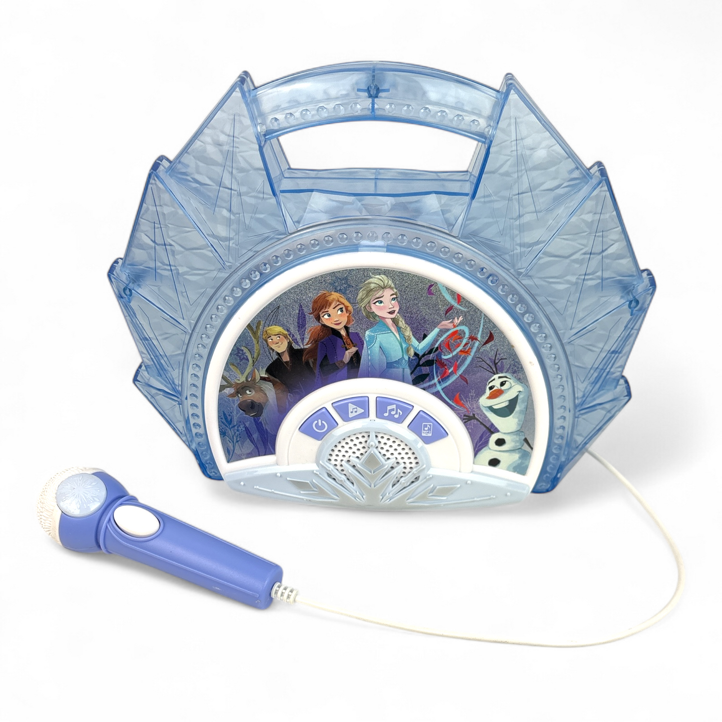 Frozen Bluetooth Sing Along Boombox - Lights, Music & Karaoke Microphone
