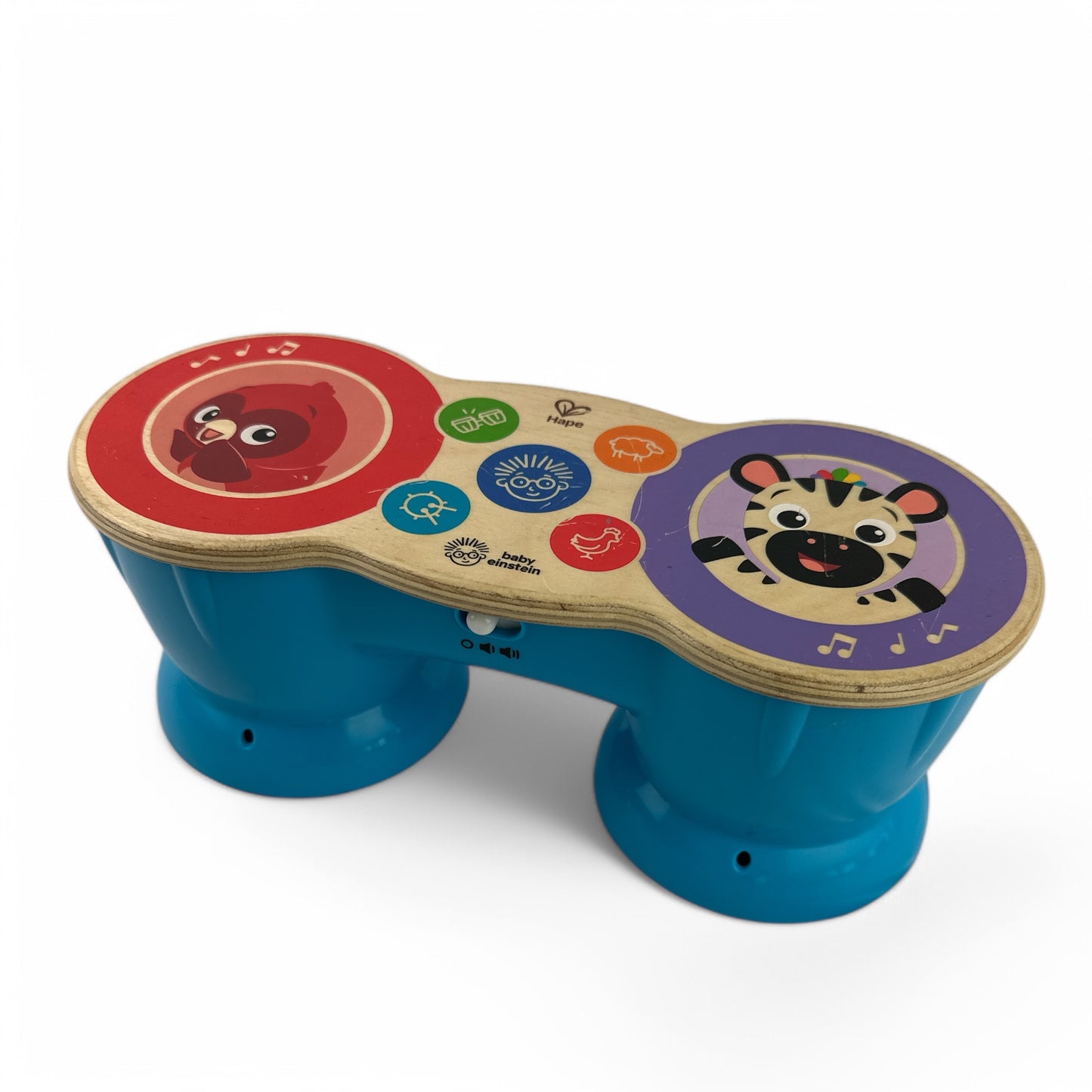 Upbeat Tunes Magic Touch Wooden Drum