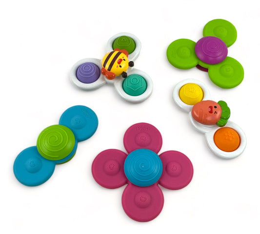 Whirly Squigz Spinners 3 Pack with Bonus Spinner