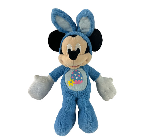 Mickey Mouse Plush Blue Easter Bunny