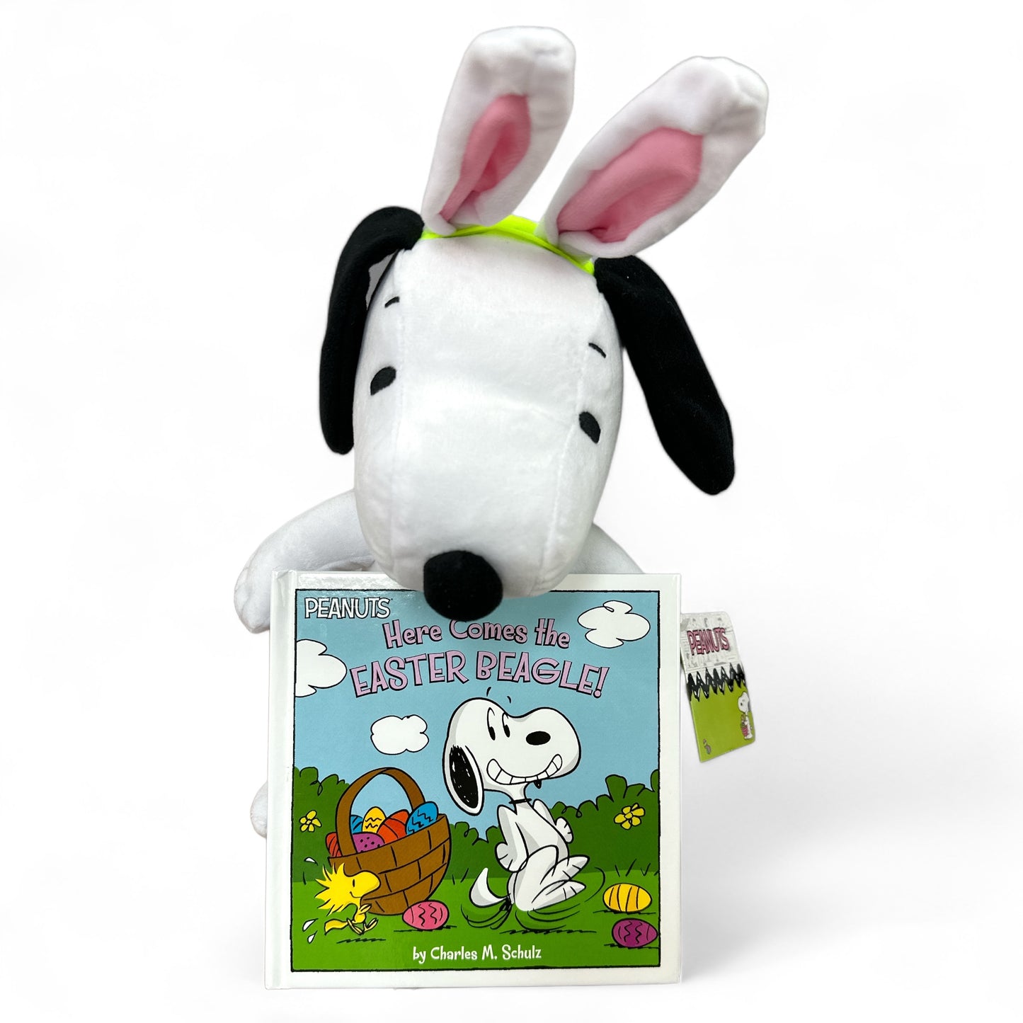 Snoopy Easter Beagle Stuffy and Book