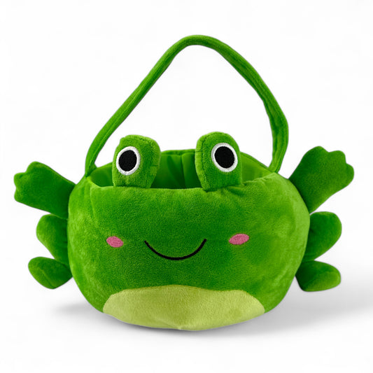 Plush Froggy Easter Basket