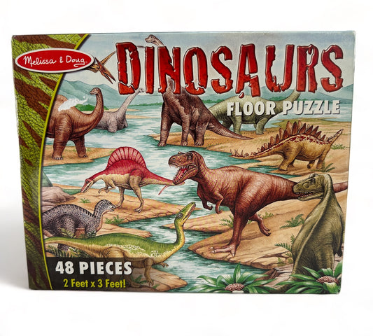 48 Piece Dinosaurs Floor Puzzle