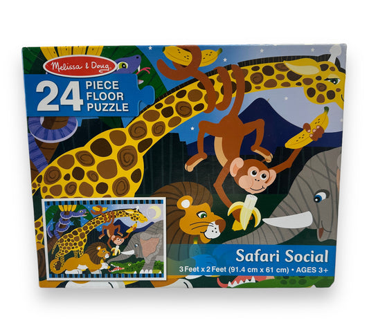 24 Piece Safari Social Puzzle