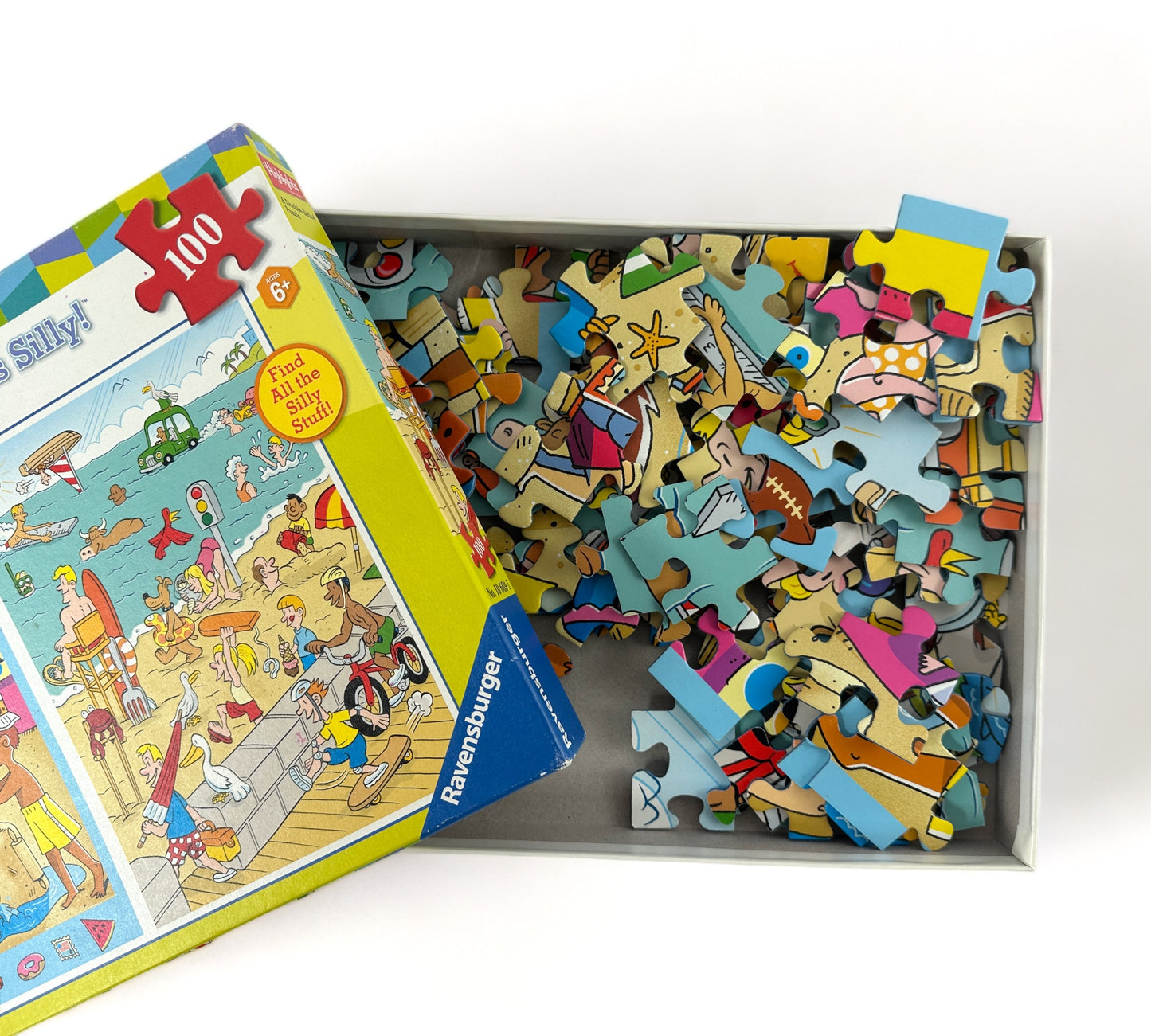 Highlights Hidden Pictures Beach Scene 100 Piece Puzzle