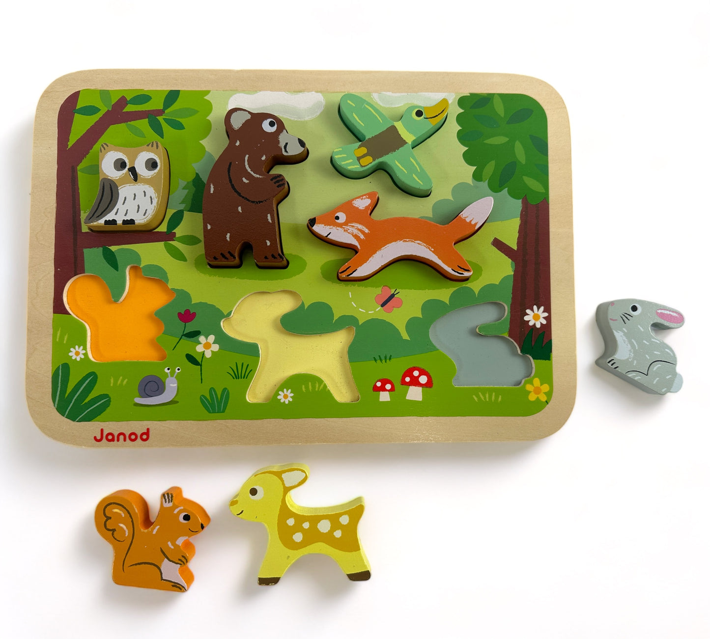 Forrest Chunky 7 Piece Puzzle