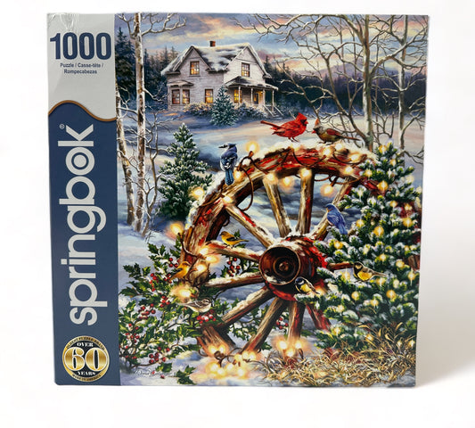 Country Christmas 1,000 Piece Puzzle